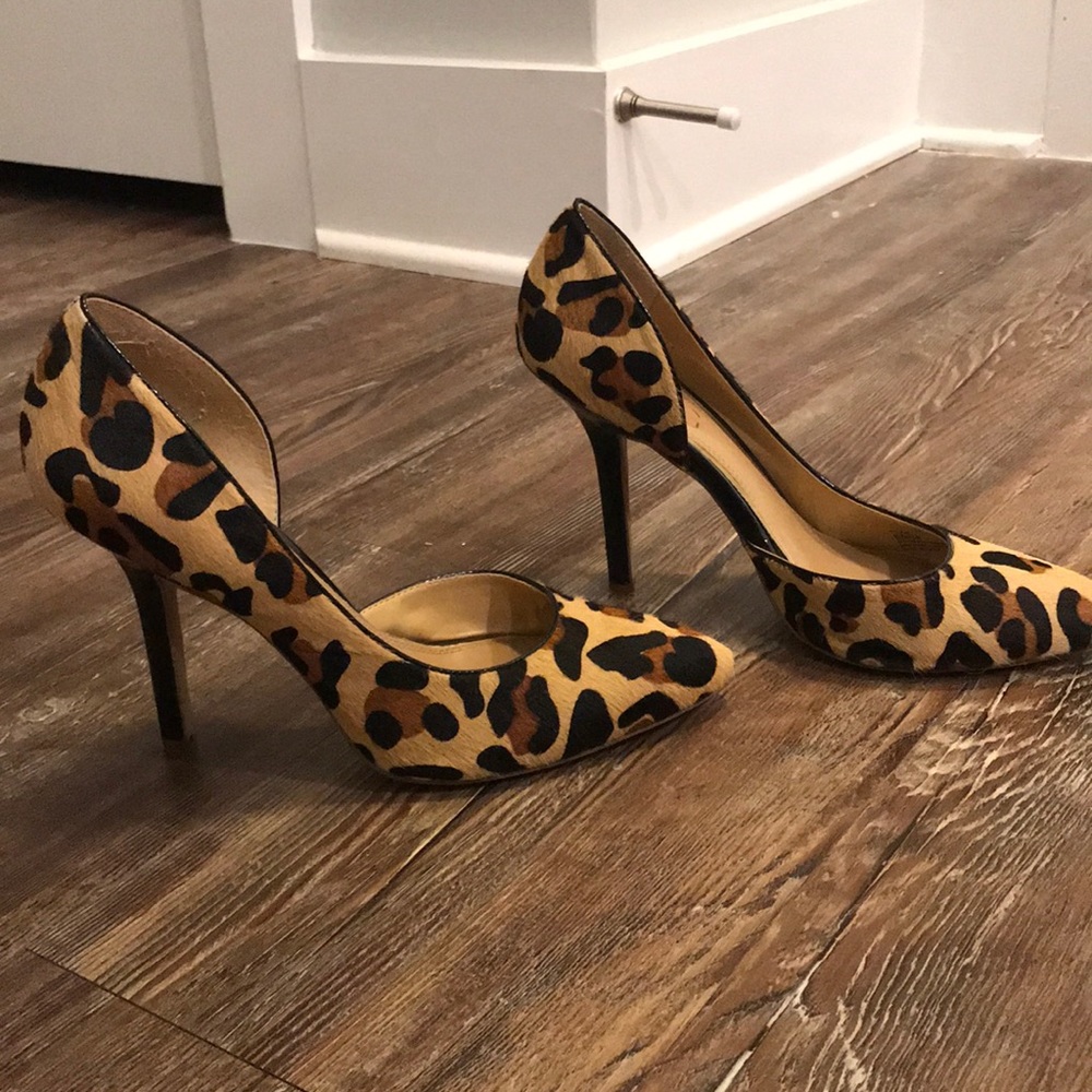 Leopard heels